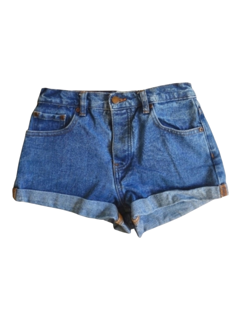 Forever 21 Denim Shorts Size 24 Button Fly